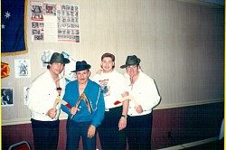 Brian Logan with Al Snow, Al Costello, & Denny Cass