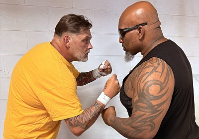 Brian Logan squares off against Onyx